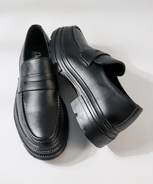 Dedes（デデス）の「+4.5cm ハイソールローファー コインローファー ビットローファー（ローファー・メンズ・ブラック系2/ブラック系1・40/41/42/43/44）」の5枚目の写真