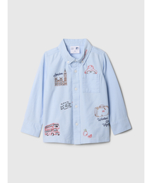 GAP（ギャップ）の「パディントン 刺しゅう オックスフォードシャツ (幼児・ベビー)（シャツ/ブラウス・キッズ）」