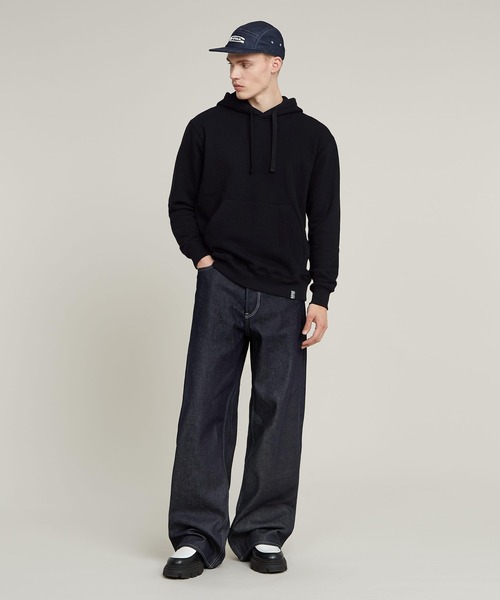 G-STAR(ジースター)の「LONG POCKET LOOSE JEANS/ロングバックポケットワイドルーズジーンズ(デニムパンツ・メンズ・ダークインディゴブルー・28/30/30/30/32/30/34/30)」の3枚目の写真