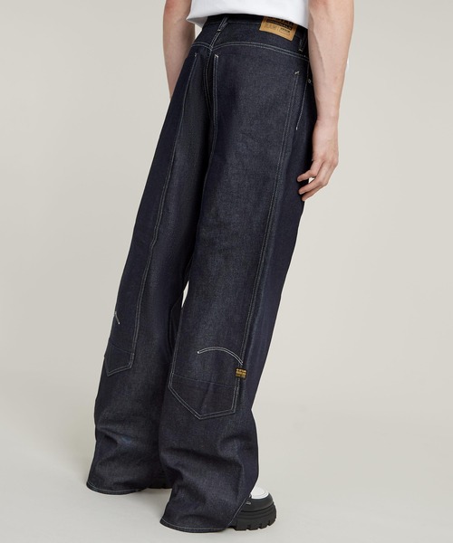 セール】LONG POCKET LOOSE JEANS/ロングバックポケットワイドルーズ