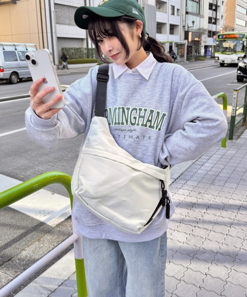 SOLLON.(ソルロン)の「ミリタリーナイロンボディバッグ(ボディバッグ/ウエストポーチ・レディース・ブラック/アイボリー/ホワイト/レッド・FREE)」の17枚目の写真