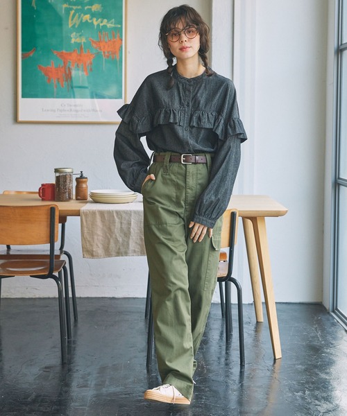 MONO-MART（モノマート）の「本革 ヴィンテージライク アソートバックル ベルト（ベルト・レディース・ブラウン系/ブラウン系1/ブラウン系2/ブラック系2/ブラック系1/ブラック系・FREE）」の19枚目の写真