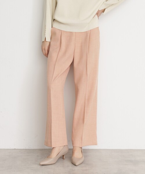 THE SHOP TK (ザ ショップ ティーケー )の「【CAVIAN】ベーシックワイドパンツ/洗濯機OK(その他パンツ・レディース・チャコールグレー/グリーン系/ライトベージュ/ブラック/ベビーピンク・13/12/11/14)」の5枚目の写真
