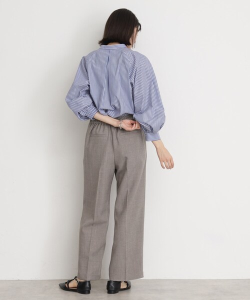 THE SHOP TK (ザ ショップ ティーケー )の「【CAVIAN】ベーシックワイドパンツ/洗濯機OK(その他パンツ・レディース・チャコールグレー/グリーン系/ライトベージュ/ブラック/ベビーピンク・13/12/11/14)」の17枚目の写真