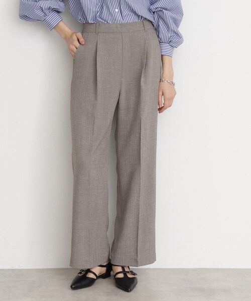 THE SHOP TK (ザ ショップ ティーケー )の「【CAVIAN】ベーシックワイドパンツ/洗濯機OK(その他パンツ・レディース・チャコールグレー/グリーン系/ライトベージュ/ブラック/ベビーピンク・13/12/11/14)」の18枚目の写真