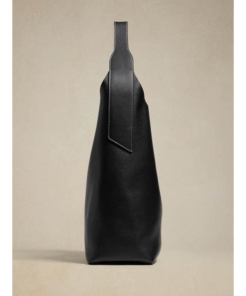 Banana Republic（バナナリパブリック）の「Vida レザースラウチーバッグ（ショルダーバッグ・レディース・ブラック・ONE SIZE）」の3枚目の写真