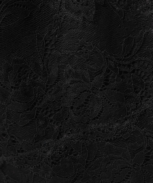 mysty woman(ミスティウーマン)の「カップ付きレースインナータンク 322313(タンクトップ・レディース・ブラック/オフホワイト/グレイッシュブルー・FREE)」の8枚目の写真