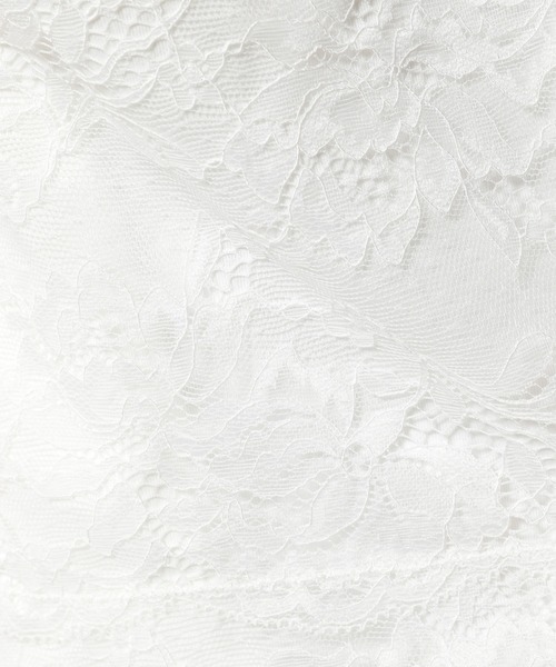 mysty woman(ミスティウーマン)の「カップ付きレースインナータンク 322313(タンクトップ・レディース・ブラック/オフホワイト/グレイッシュブルー・FREE)」の9枚目の写真