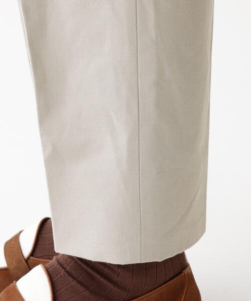 TAKEO KIKUCHI（タケオキクチ）の「【THE FLAGSHIP】尾州コットンヘンプ チノパン（その他パンツ・メンズ・ネイビー/オフホワイト・02/03/04）」の9枚目の写真