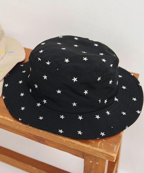 BRANSHES（ブランシェス）の「刺繍ハット（ハット・キッズ・ピンク/アイボリー/ベージュ/ブラック・48cm/52cm/50cm/54cm/56cm）」の2枚目の写真