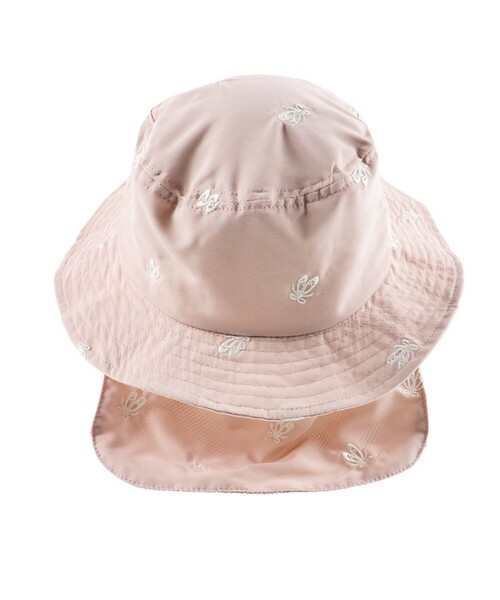 BRANSHES（ブランシェス）の「刺繍ハット（ハット・キッズ・ピンク/アイボリー/ベージュ/ブラック・48cm/52cm/50cm/54cm/56cm）」の15枚目の写真