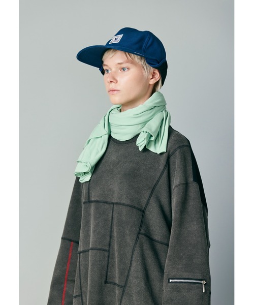 WHIZLIMITED（ウィズリミテッド）の「STOLE（ストール/ショール・メンズ・ブラック/ブルー/ターコイズブルー/チャコール・FREE）」の3枚目の写真