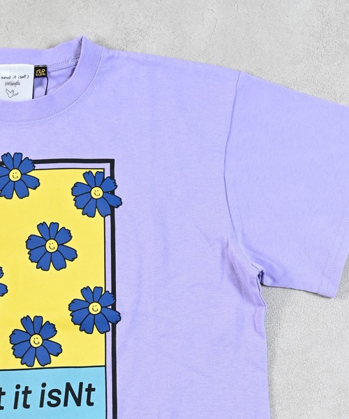（What it isNt）ART BY MARKGONZALES（ワットイットイズント）の「（What it isNt）ART BY MARKGONZALES 別注プリントTシャツ（Tシャツ/カットソー・キッズ・ブラック/ラベンダー/オフホワイト・140/130/120/110/100/90/80/150）」の17枚目の写真