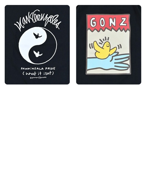 （What it isNt）ART BY MARKGONZALES（ワットイットイズント）の「（What it isNt）ART BY MARKGONZALES 別注プリントTシャツ（Tシャツ/カットソー・キッズ・ブラック/ラベンダー/オフホワイト・140/130/120/110/100/90/80/150）」の20枚目の写真