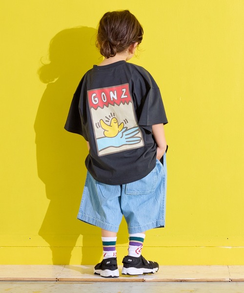 （What it isNt）ART BY MARKGONZALES（ワットイットイズント）の「（What it isNt）ART BY MARKGONZALES 別注プリントTシャツ（Tシャツ/カットソー・キッズ・ブラック/ラベンダー/オフホワイト・140/130/120/110/100/90/80/150）」の13枚目の写真