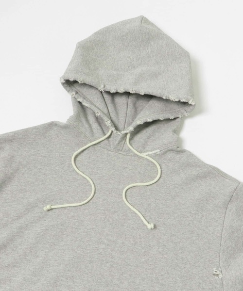 URBAN RESEARCH（アーバンリサーチ）の「FORNIGNER　Made in USA Crashed Hood（パーカー・メンズ・ホワイト/グレー/ブラック・1/2/3）」の16枚目の写真