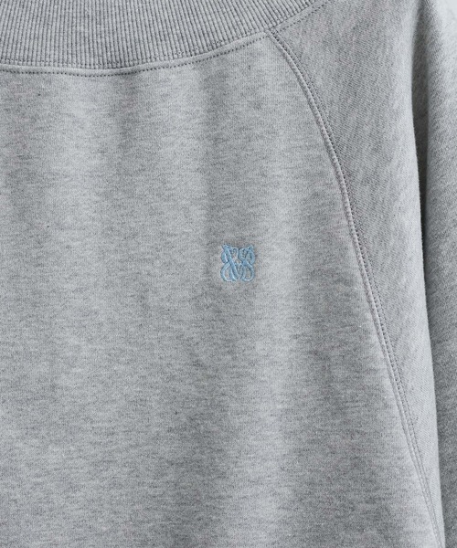 VIS（ビス）の「【2WAY】ワンオフショルダー胸刺繍スウェットプルオーバー（スウェット・レディース・キナリ/ピンク系その他2/ライトグレー・FREE）」の18枚目の写真