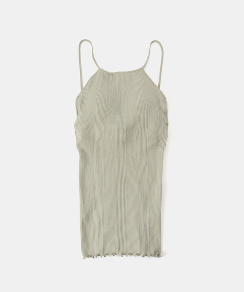 値下げ　ハクジ　キャミソール HAKUJI(ハクジ)/Supima silk bra camisole(スーピマ シルク ブラ