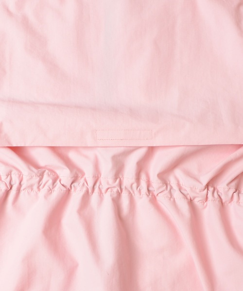 HOLIDAY（ホリデイ）の「SUPPLEX NYLON WADING JACKET サプレックスナイロンウェイディングジャケット（ナイロンジャケット・レディース・チャコールグレー/ピンク・ONE SIZE）」の9枚目の写真