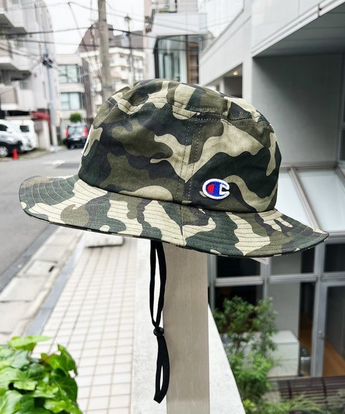 Champion(チャンピオン)の「champion / アドベンチャーハット / 151-0020(ハット・キッズ・サックスブルー/その他1/その他2/カモフラージュ/ピンク・FREE)」の3枚目の写真