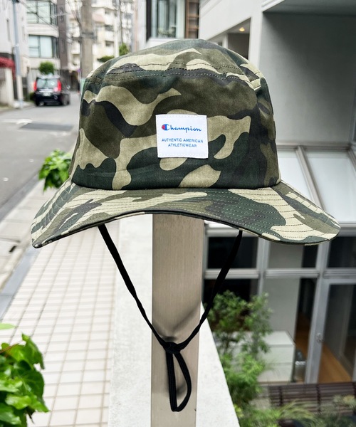 Champion(チャンピオン)の「champion / アドベンチャーハット / 151-0020(ハット・キッズ・サックスブルー/その他1/その他2/カモフラージュ/ピンク・FREE)」の7枚目の写真