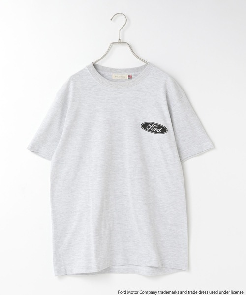yuw(ユウ)の「Ford tee 251917(Tシャツ/カットソー・レディース・ブラック/グレー・FREE)」の2枚目の写真