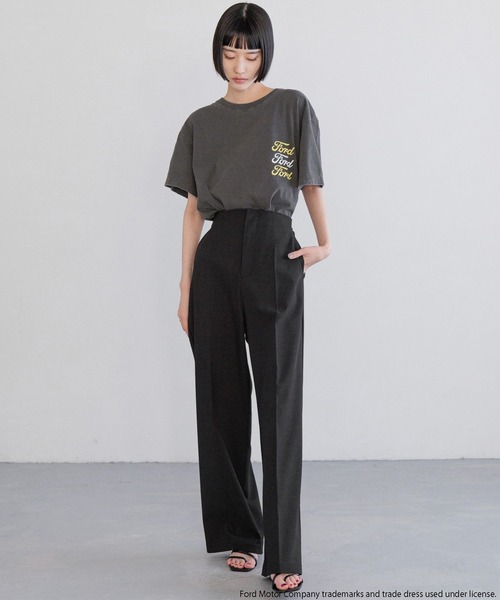 yuw(ユウ)の「Ford tee 251917(Tシャツ/カットソー・レディース・ブラック/グレー・FREE)」の11枚目の写真