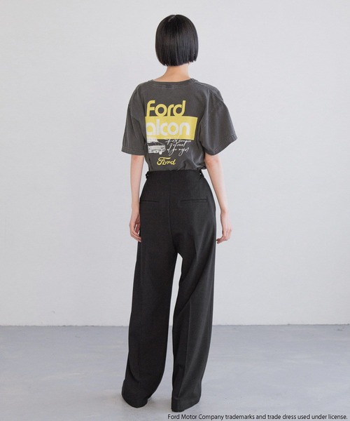 yuw(ユウ)の「Ford tee 251917(Tシャツ/カットソー・レディース・ブラック/グレー・FREE)」の12枚目の写真