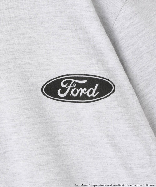 yuw(ユウ)の「Ford tee 251917(Tシャツ/カットソー・レディース・ブラック/グレー・FREE)」の18枚目の写真