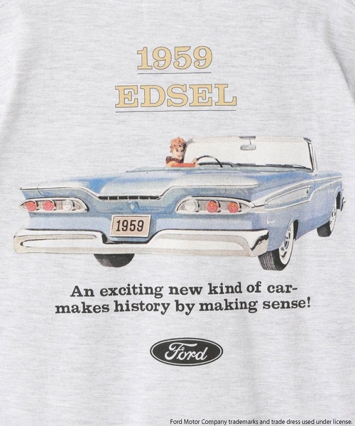 yuw(ユウ)の「Ford tee 251917(Tシャツ/カットソー・レディース・ブラック/グレー・FREE)」の19枚目の写真