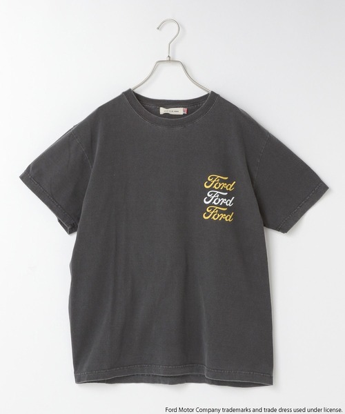 yuw(ユウ)の「Ford tee 251917(Tシャツ/カットソー・レディース・ブラック/グレー・FREE)」の20枚目の写真