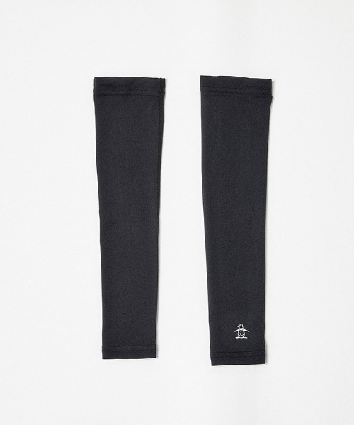 MUNSINGWEAR(マンシングウェア)の「『サンスクリーン NIR』UVアームカバー(アームカバー・レディース・ネイビー/ブラック/ホワイト・F)」の2枚目の写真