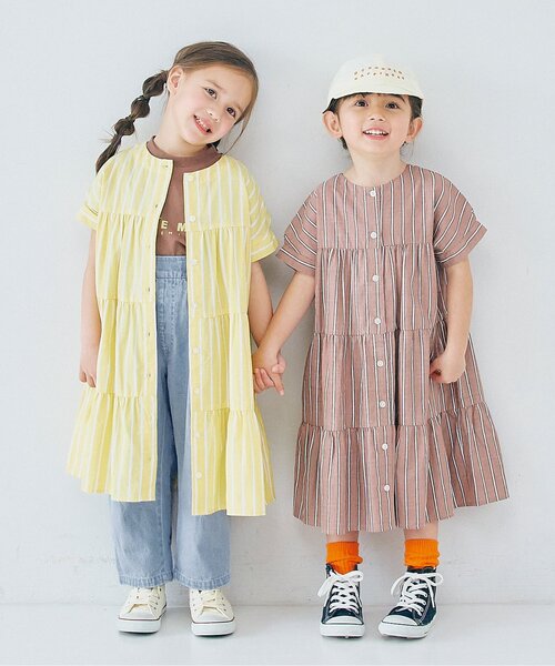 p.premier(ピードットプルミエ)の「【ジュニア対応】ワイドタック2WAYサスペンダーパンツ(サロペット/オーバーオール・キッズ・ベージュ/サックスブルー/ブラック・140/130/120/110/100/90/80)」の22枚目の写真