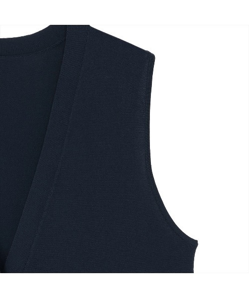 TOKYO SHIRTS（トウキョウシャツ）の「ニット ロングジレ レディース（ニット/セーター・レディース・ネイビー/ブラック・M/L）」の15枚目の写真