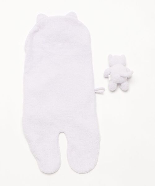 ラッピング済み】【BABY】パウダーアニマルおくるみ＆ぬいぐるみSET