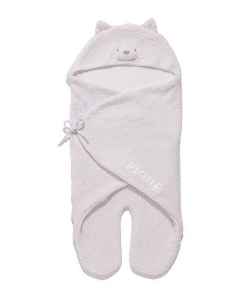 gelato pique（ジェラートピケ）の「【ラッピング済み】【BABY】パウダーアニマルおくるみ＆ぬいぐるみSET（ベビーギフト・キッズ・オフホワイト/グリーン/ラベンダー・FREE）」の18枚目の写真