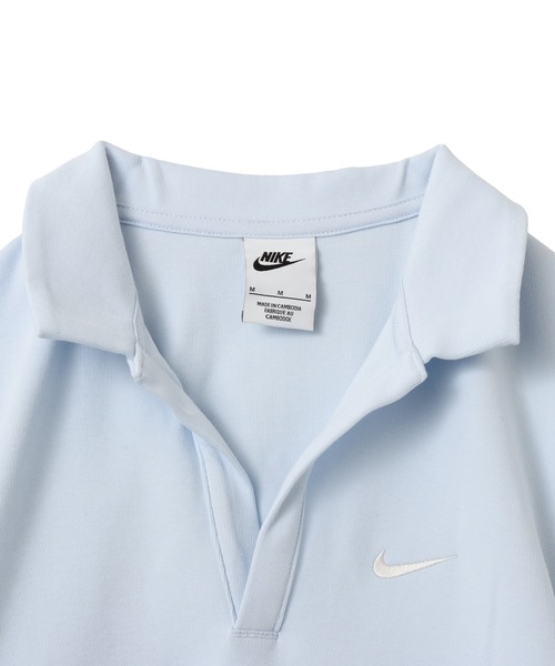 Nike SUPREME ポロシャツ ホワイト/ブルー Nike SUPREME ポロシャツ ホワイト/ブルー Nike SUPREME ポロシャツ