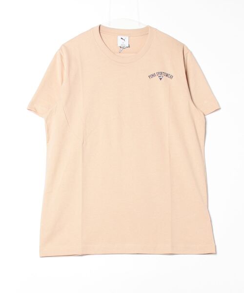 PUMA(プーマ)の「【別注】プーマ PUMA SS コットン ワンポイント Tシャツ_ 限定コラボ(Tシャツ/カットソー・メンズ・ネイビー/サンドグレー/ホワイト・S/M/L/LL/3L)」の2枚目の写真