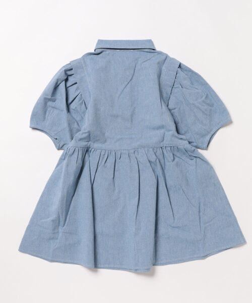 KENZO(ケンゾー)の「'East West' コットン シャツ ドレス(ワンピース・キッズ・パープル系その他・8A/6A)」の2枚目の写真