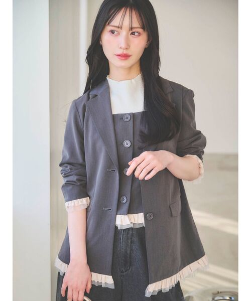 フリルジャケット