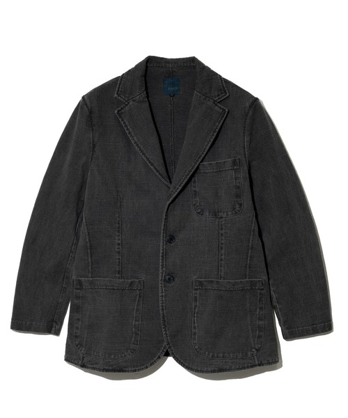 Good On（グッドオン）の「Good On/グッドオン　HVY JERSEY TAILOR JACKET（テーラードジャケット・メンズ・ブラック/ブルー系その他・LARGE/MEDIUM）」の13枚目の写真