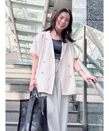 Ungrid | ハーフスリーブシャツジャケット(シャツ/ブラウス)