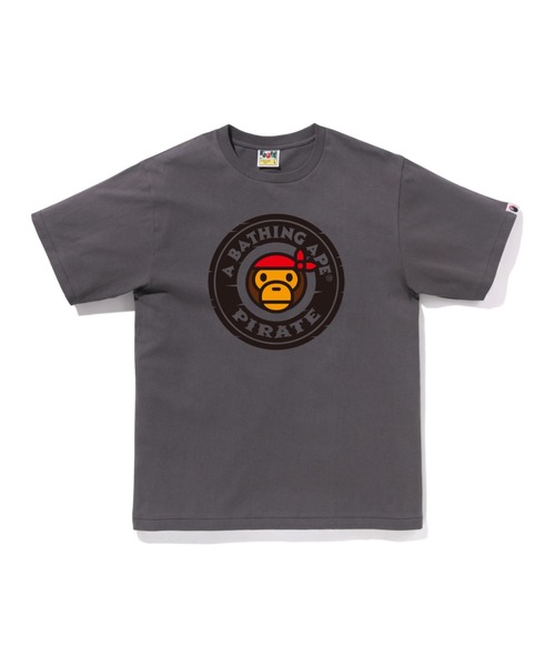 A BATHING APE(アベイシングエイプ)の「MILO PIRATE TEE(Tシャツ/カットソー・メンズ・チャコール/ホワイト/ピンク/ブラック・MEDIUM/LARGE/SMALL/X-LARGE/XX-LARGE)」の3枚目の写真