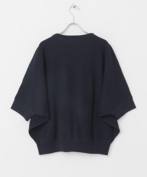 URBAN RESEARCH DOORS(アーバンリサーチドアーズ)の「タックフライスワイドTシャツ(Tシャツ/カットソー・レディース・ミント/ネイビー/ホワイト系その他/ライトベージュ/ナチュラル/チャコールグレー/オレンジ系その他/ベージュ・MEDIUM)」の7枚目の写真