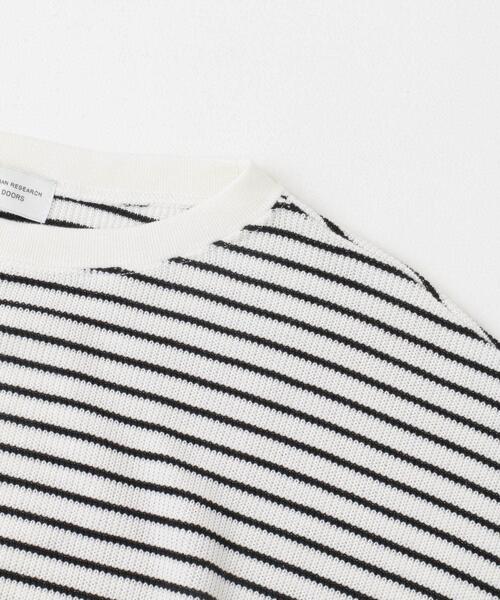 URBAN RESEARCH DOORS(アーバンリサーチドアーズ)の「タックフライスワイドTシャツ(Tシャツ/カットソー・レディース・ミント/ネイビー/ホワイト系その他/ライトベージュ/ナチュラル/チャコールグレー/オレンジ系その他/ベージュ・MEDIUM)」の10枚目の写真