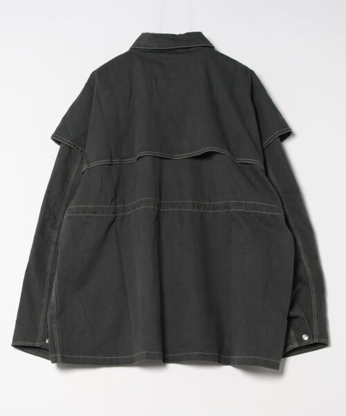 Little sunny bite(リトルサニーバイト)の「《Little sunny bite》twill jacket(その他アウター・レディース・ブラック/ブルー/ピンク・MEDIUM/SMALL)」の5枚目の写真