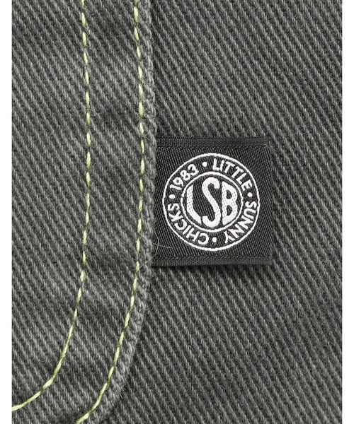 Little sunny bite(リトルサニーバイト)の「《Little sunny bite》twill jacket(その他アウター・レディース・ブラック/ブルー/ピンク・MEDIUM/SMALL)」の14枚目の写真