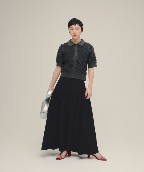 eL(エル)の「【eL】7G Toge Toge Polo/319672(カーディガン/ボレロ・レディース・グレー/ブルー/イエロー・FREE)」の16枚目の写真