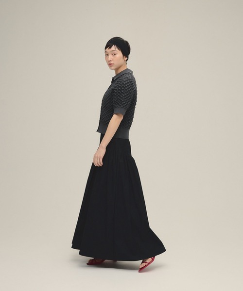 eL(エル)の「【eL】7G Toge Toge Polo/319672(カーディガン/ボレロ・レディース・グレー/ブルー/イエロー・FREE)」の17枚目の写真