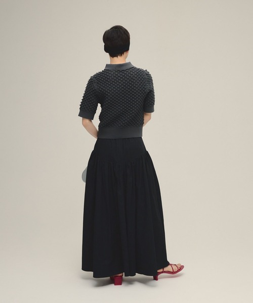 eL(エル)の「【eL】7G Toge Toge Polo/319672(カーディガン/ボレロ・レディース・グレー/ブルー/イエロー・FREE)」の18枚目の写真